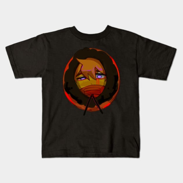 F Kenny Kids T-Shirt by emilyartstudios